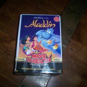 Aladdin Movie Character Collectible Figure Princess Jasmin + display case New